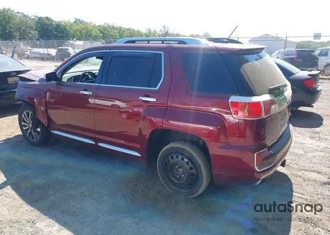 2016 GMC Terrain Denali из США, поврежденный, VIN 2GKFLVE31G6140422